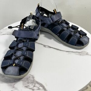 Vionic Nate Blue Adjustable Strap Outdoor Hiking Sandal Mens US 12